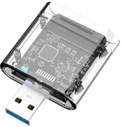 Kznifmk Boîtier SSD M.2 vers USB 3.0 Gen1 5 Gbit/s - Boîtier Haute Vitesse pour SSD M.2 NGFF 2230 2242 2260 2280