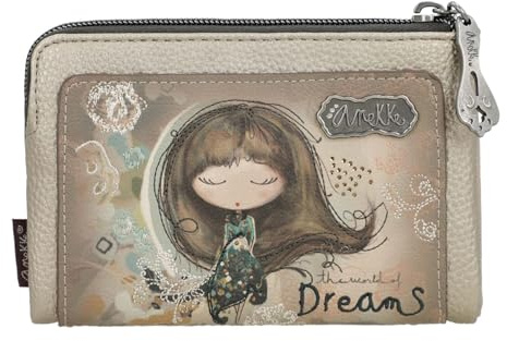 Anekke Geldbörse Real Flexible RFID Wallet Multicolor Mehrfarbig