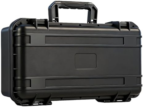 hogtnd Tragbare Schwarze ABS Grafikkartenhalterbox mit stoßfestem Design für bis zu 38 x 17 x 9 cm und 33 x 15 x 8 cm große Grafikkarten ABS Grafikkartenhalter
