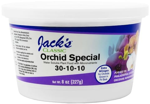 Jack's Classic 30-10-10 Orchid Special Water-Soluble Fertilizer, 8oz