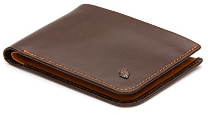 Bellroy Hide & Seek Wallet (Slim Leather Wallet, RFID Protected, Holds 5-12 Cards, Coin Pouch, Flat Note Section, Hidden Pocket) - Java