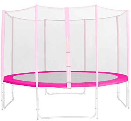 SixBros. Randabdeckung Pink für Gartentrampolin 1,85 M - 4,60 M - Ersatzteil Federabdeckung PVC - RA-1956 - Größe 2,45 m 3L