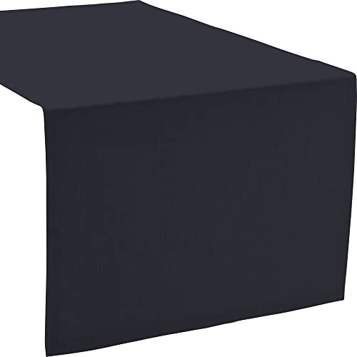 Sander Tischläufer Loft schwarz Größe 40x100 cm
