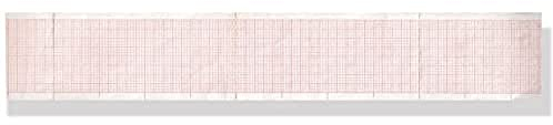Gima 33029 Thermopapier Ecg, Gitter Orange, 50 x 100 mm
