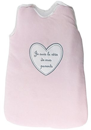 Gigoteuse pour bébé 0 à 6 Mois rose - Je suis le rêve de mes parents