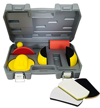 Fast Mover Tools, Sanding Block Kit, 9pcs