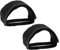 VORCOOL Anti-Slip Fahrrad Pedale Gürtel Fahrrad Fixed Gear Radfahren Pedal Bands Füße Set Mit Trägern Trägerklebe Pedal Toe Clip Strap Gürtel (Schwarz)