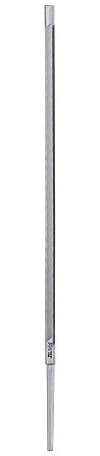 PFERD, lima triangolare Chisel Bit 18801226, lunghezza: 175 mm, innesto: 2, con custodia di plastica, per la riparazione e l’affilatura di catene, con dentellatura quadrata