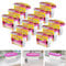 Taylor & Brown Pack of 12 Scented Interior Dehumidifier Condensation Remover Moisture Absorber Damp Mould in Home Kitchen Wardrobe Bedroom Caravan Office Garage Bathroom Basement 500ml (Rose)