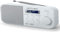 MUSE M-109 DBW White Portable Dab+/FM Radio with Built-in Speaker and Display