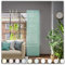 Neutex for you! Libre ECO Schiebevorhang, Gardine, Vorhang, Halbtransparent, 245 x 60 cm (H/B), 481406, Made in Europe, Oeko-Tex Standard 100, Salbei