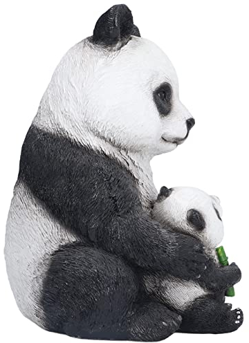 Panda, Simulation Panda - Ornamente, Panda Figurines Schleich Panda Gartenfigur aus Panda,dynamisch,umweltfreundlich, für Gartenrasen