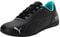 PUMA Unisex Sneakers, Schwarz Silber, 42 EU