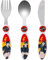 Harry Potter - Juego de cubiertos para niños (3 piezas, cuchillo/tenedor/cuchara