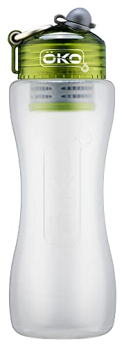 OKO H2O Bouteille de filtration pour chlore, plomb, micro-plastiques et autres contaminants 1 l