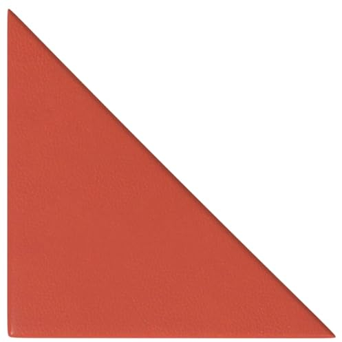 vidaXL 12x Wandpaneel Polsterpaneel Wandpolster Bettkopfteil Wandkissen Wandverkleidung Polsterwand Wandpaneele Rot 30x30cm Kunstleder 0,54m²