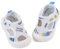 LACOFIA Zapatos Primeros Pasos Bebé Niño Niña Zapatillas de Deporte Infantil Calzado Bebé Transpirables con Suela Goma Antideslizante Azul 20(CN 18)