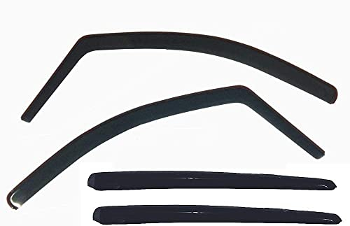 AC WOW 4 x Regenschutz Windabweiser für BMW X1 (F48) 2015 2016 2017 2018 2019 2020 2021 2022