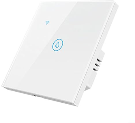 Interruptor inteligente del calentador de agua de 40A, control de voz Smart Touch Wall Switch Smart Life/Tuya APP Control remoto ()