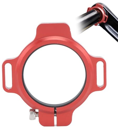 Tissting Innenlager Adjuster 29mm Spindel Rot Aluminiumlegierung Fahrrad Kurbel Kettenblatt Einsteller Lagereinstellring Fahrradhalterung Vorspannungseinsteller für SRAM Dub