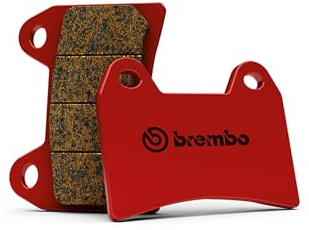BREMBO 07YA40SP Bremsbelagsatz Bremsbeläge Vorne und Hinten Kompatibel mit YAMAHA MOTORCYCLES FZS