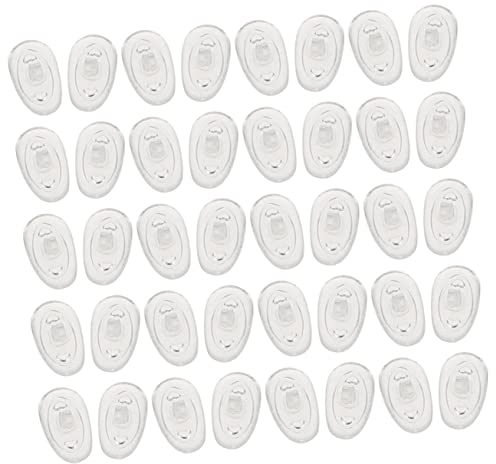 SOLUSTRE 100paare Nasenpads Für Brillen Nonslip Komfortabel Und Langlebig Passend Für Brillenarten Sonnenbrillen Und Lesebrillen