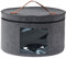 Colcolo Hut-Aufbewahrungsbox, Hutschachtel, stapelbar, Stofftier-Spielzeug-Aufbewahrung, Filz, Hut-Organizer-Box für Kleidung, Wohnzimmer, Grau 33x26cm