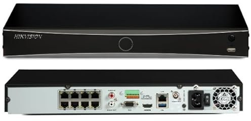 Hikvision AcuSense NVR avec PoE.8 canaux Camera IP jusqu'a 32MP