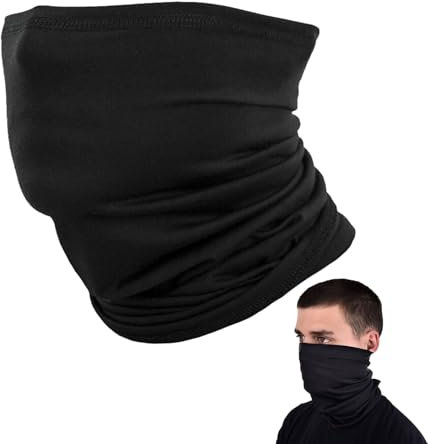 Multifunktionstuch,Motorrad Halstuch Kopfbedeckung,Gesichtsmaske Bandana,Halstuch Herren Sport Multifunktion Atmungsaktiv Winddicht Schlauchschal,Halbe Sturmhaube Für Sport Radfahren Motorrad Laufen