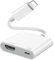 Obllemn HDMI Adapter for Phone/Pod, 1080P to HDMI Cable Adapter Sync Screen Video & Audio Digital AV Converter for Phone 14, Pod, HDTV/Projector/Monitor - No Charging, Plug and Play