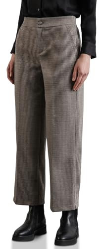 STREET ONE Karierte Wide Leg Hose