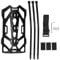 Bike Fork Cage Plastic Waterproofss Front Fork Bag Cage Lightweight and Durabledd Bottle Holder Mount for Mountain Bike Road Bike Tourings and Bikepacking Cyclists