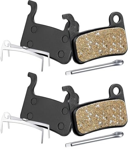 2 Paar Fahrrad Bremsbeläge – Kompatibel mit Shimano Deore XT XTR LX SLX Hone Alfine Saint Scheibenbremsen,Hochwertige Harzbeläge