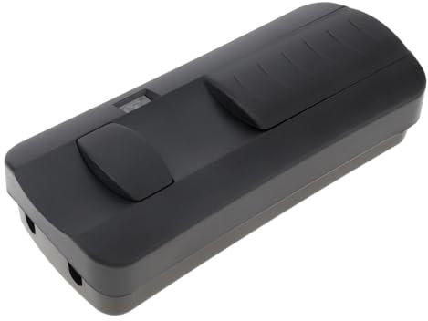 Tuesoa 220V Foot Dimmer Switch Foot Operated LED Dimmer Switch Full Range Inline Slide Control Switch for Floor Lamp/LED Lamp