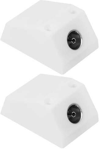 Create idea 2Pcs Aerial Coax Coaxial Socket Single Surface Mount for Receiving TV and FM Radio Signals