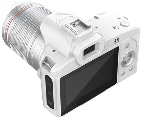 Digitale Spiegelreflexkamera, D5 Dual-Objektiv, 16-facher Zoom, Anti-Shake, F2.7-Blende, schwaches Licht, 7,6 cm Touchscreen WiFi-Steuerung für Fotografie