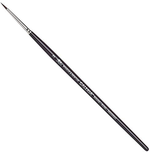 Winsor & Newton Galeria Brush Short Handle Round No 2 (Each) (1.75mm)