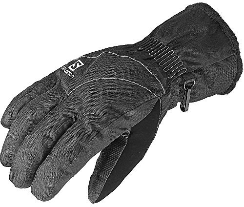 Salomon Force Gore-TEX Damen Handschuh, Schwarz, LRG