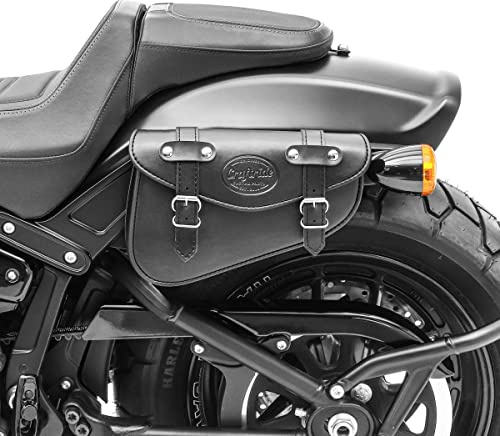 Satteltasche für Yamaha XV 535 Virago Arizona Schwarz Links