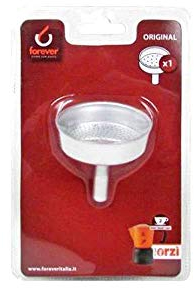 Kaufgut 121585 - Embudo de repuesto para cafetera (2 tazas), multicolor