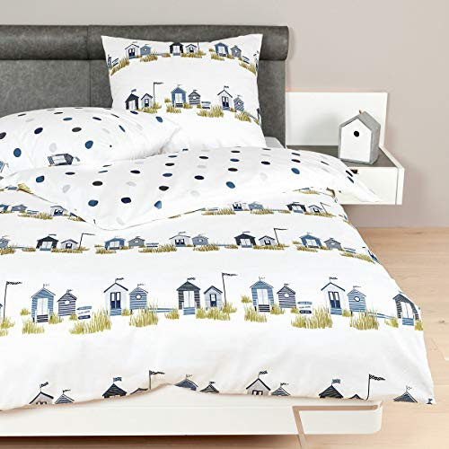 Janine Design Mako-Satin Bettwäsche Palermo 31055-02 1 Bettbezug 155 x 220 cm + 1 Kissenbezug 80 x 80 cm