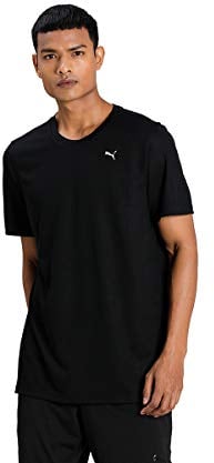 PUMA Herren Performance t-shirt M T shirt, Puma Black, L EU
