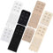 Bighan 8 pezzi estensori per reggiseno 2 ganci 3 file set bianco, nero, beige, colore della pelle, estensione della cinghia del reggiseno morbida e confortevole