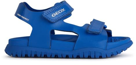 Geox Boys J Fusbetto BO Sandal, royal, 12.5 UK