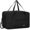 Handgepäck Tasche für Flugzeug Reisetasche Klein Faltbare Handgepäck Ryanair 40x20x25cm Sporttasche Krankenhaustasche Weekendertasche von WANDF (Denim Schwarz 20L mit Schultergurt)