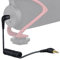 Geekria for Creators Câble bobine de microphone TRS vers TRS 3,5 mm 50 cm, compatible avec Rode SC2, VideoMic, VideoMicro, VideoMic GO II, Wireless GO II Mic Connect Camera, cordon de micro (noir)