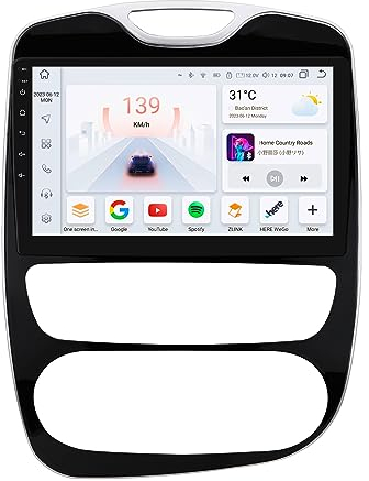 Android 13 Autoradio für Renault Clio 4 ZOE 2016-2019 8-Core 4G+32G GPS Navi für Renault Clio Radio mit Wireless CarPlay Android Auto Bluetooth DAB WiFi 4G Mirror Link Rück-/Frontkamera Input/FM/AM