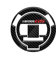 TIMJAN Adesivo Serbatoio Carburante Moto Carburante Tappo di Copertura del Serbatoio Protezione Pad Sticker Decal per B&MW R1200GS R1200 GS R 1200 GS 2008-2012 09 10 11