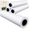 VOISEN Breitformat-Papier, 4 Rollen Plotterpapier, 91,4 cm x 4,5 m, CAD-Bond-Rollen, 9 kg, Bondpapier auf 5,1 cm Kern für CAD-Druck auf Breitformat-Tintenstrahldruckern
