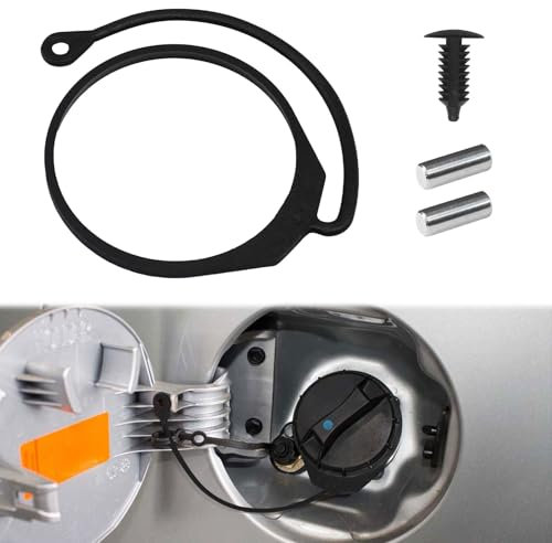 Tankdeckel Halteband,Vw T5 Zubehör,Audi A4,Audi A4 B8,Audi A3 8p,Tankdeckelleitung, Auto Kraftstofftankdecke Linie,Kabelsatz für Auto kraftstofftankdeckel,Kompatibel mit VW,Passat und BMW